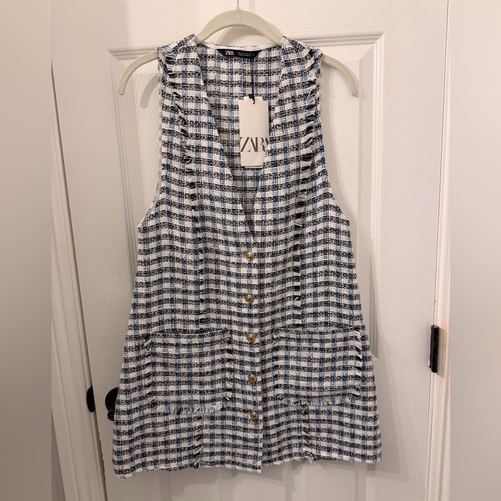 Zara Tweed Mini Dress